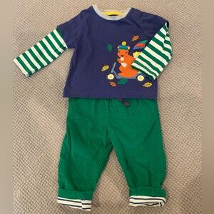 Baby Boden Fall Outfit size 3-6 mos